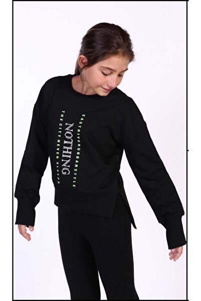 Toontoy Hanorac cu broderie detaliată pentru fete