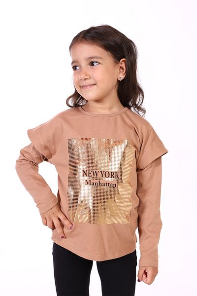Toontoy Girl's Printed T-Shirt