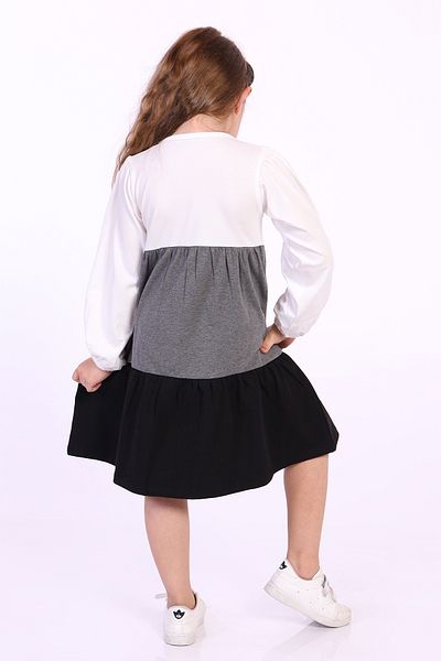 Toontoy Girl's Pretty Embroidered Dress with Chest