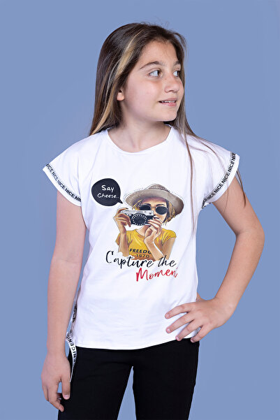 Toontoy Μπλουζάκια B με τύπωμα και Ş ριγέ για κορίτσια