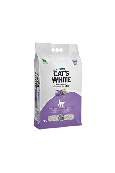 Cat's White Clumping Lavender Scenter Cat Litter - 10 liters