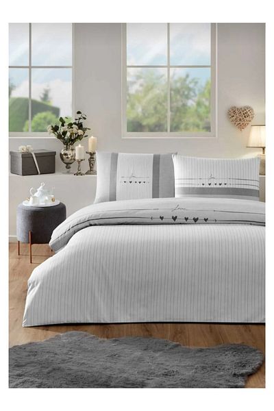 Özdilek Valentine's Day Duvet Cover Set for Season 2025 - Double, Special Fabric Nev
