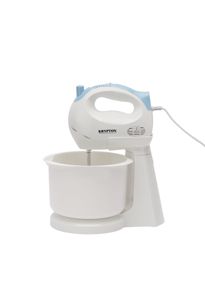 KRYPTON خلاط يدوي مع وعاء سعة 2.5 لتر وقوة 150 وات KNSM6102 أبيض