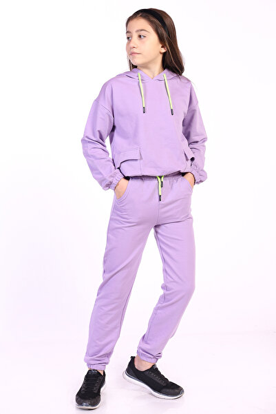 Toontoy Σετ αθλητική φόρμα για κορίτσια - με τσέπες και σήμα