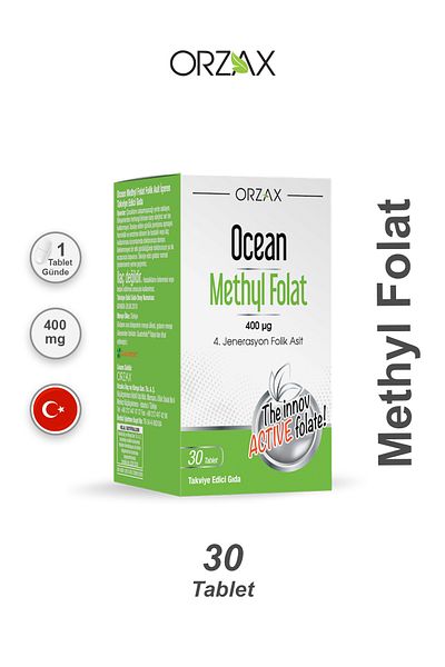 Ocean Methyl Folate 30 Tablets