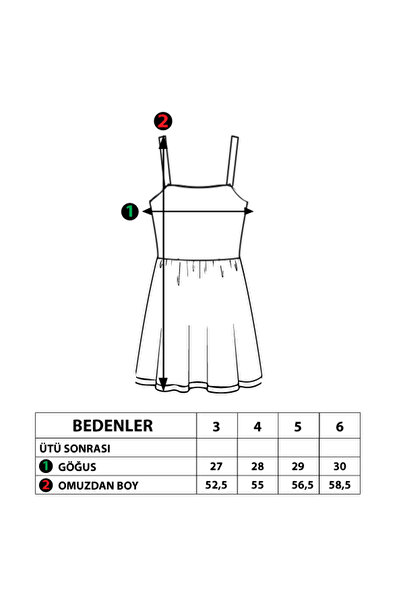 Toontoy Φόρεμα για κορίτσια με σχέδιο γάτας - Λεπτομέρεια με φιόγκο