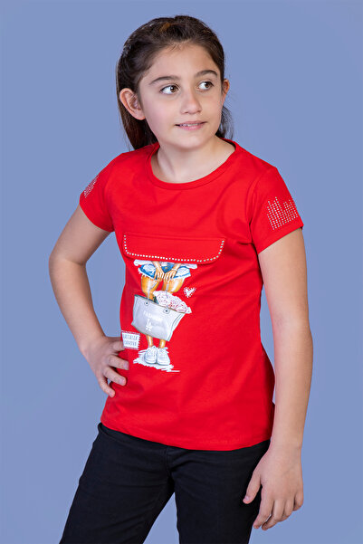 Toontoy Tricou imprimat pentru fete
