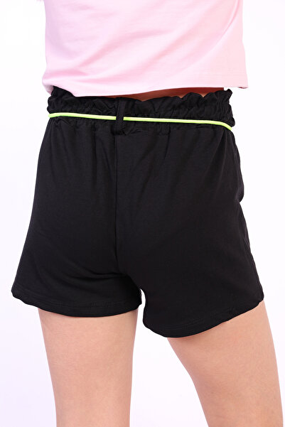 Toontoy Girl - Back To You Embroidery Detailed Shorts