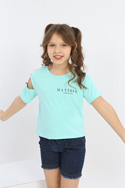 Toontoy Tricou cu imprimeu Matisses pentru fete