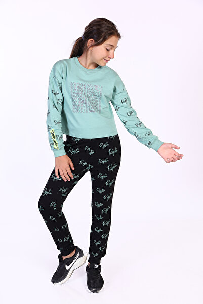 Toontoy Σετ αθλητική φόρμα για κορίτσια - Reflector με τύπωμα