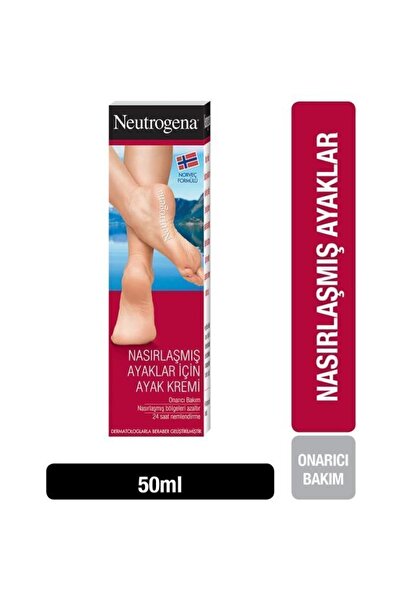 Neutrogena NASIRLAŞMIŞ AYAKLAR İÇİN ONARICI AYAK KREMİ 50 ML-