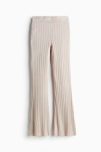 H&M Rib-knit trousers