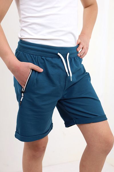 Toontoy Boy - Embroidered Tnty Sport Shorts with Back Pocket Detail