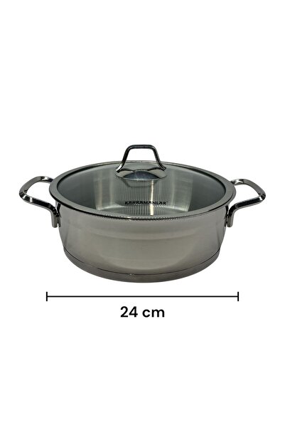 Peramari Heroes Steel Flush Flush Pot 24 cm