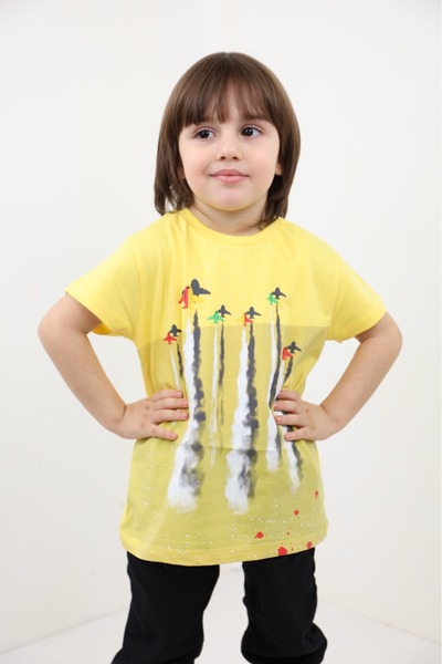 Toontoy Μπλουζάκι για αγόρια Jet με τύπωμα