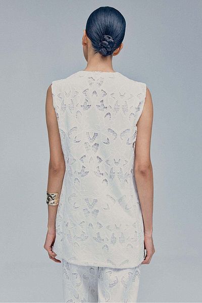 H&M Broderie anglaise waistcoat