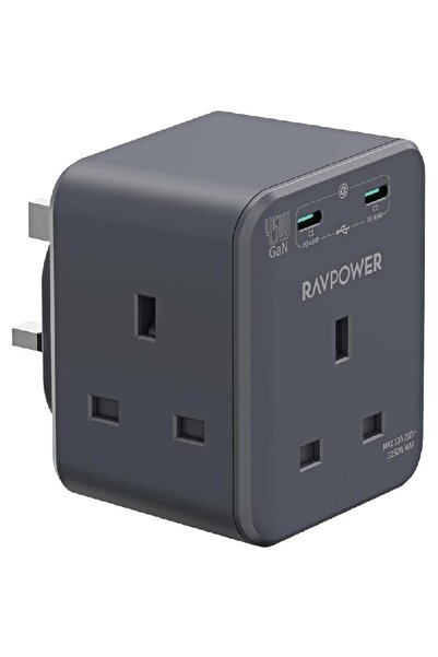 RavPower شريط طاقة PD45W مع 2C 3AC منافذ