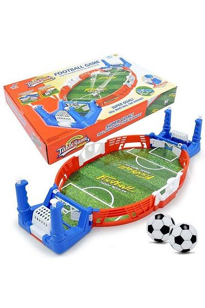 fulina Mini Table Sports Football Soccer Arcade Party Games,Double Battle Interactive Toys for All Ages
