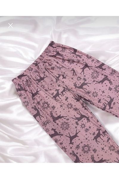 VERA COLLECTİON Women's Plus Size Suede Pajama Six