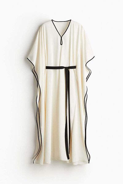 H&M Tie-belt kaftan dress