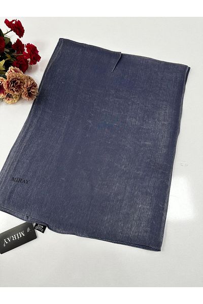 MİRAY Βραδινό φόρεμα Miray Palmier Χρώμα σάλι: Τζιν Μπλε JMJ0110