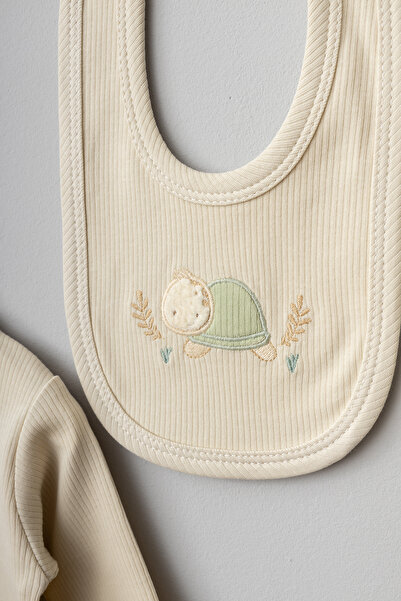 Bebitof Turtle Patterned 10 Piece Boxed Hospital Discharge Set