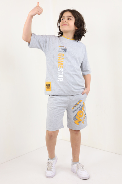 Toontoy Σετ σορτς με στάμπα για αγόρι