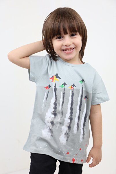 Toontoy Μπλουζάκι για αγόρια Jet με τύπωμα