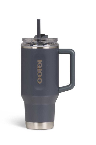 IGLOO - 32 OZ Stainless Steel Travel Mug - Carbonite