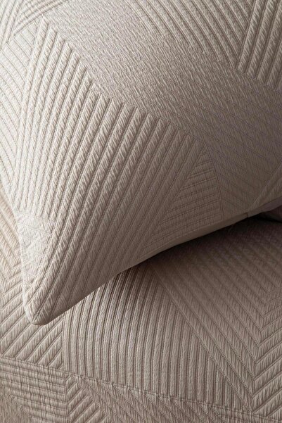 Apricitas HOME Tek Kişilik Yatak Örtüsü Set Savoy Bej - Yatak Ortusu