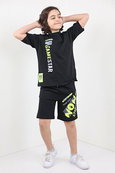 Toontoy Σετ σορτς με στάμπα για αγόρι