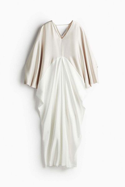 H&M Satin kaftan dress