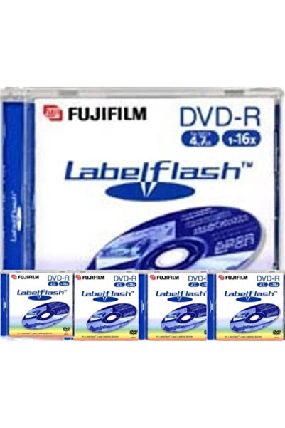 Fujifilm FUJİFİLM Dvd-R LABELFLASH Plastik Kutulu 25 Adet 5*5