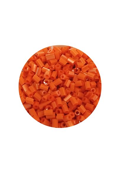 STUMBANNG Cut glass beads 2mm - 60 grams - orange - bnc353