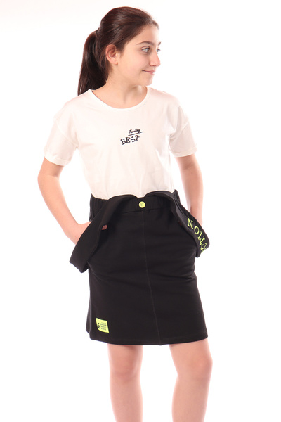 Toontoy 2-Piece Salopet Set for Girls