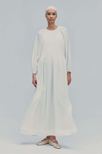 H&M Pintucked maxi dress