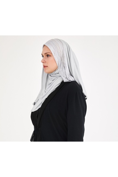 Differenza Woodwind Combed Shawl Gray