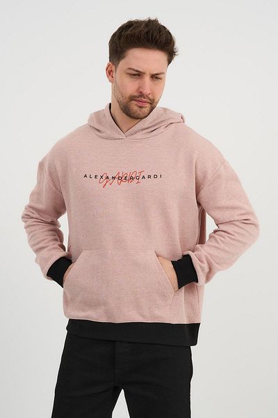 ALEXANDERGARDI Προσαρμοσμένο Unisex εμπριμέ φούτερ με κουκούλα καγκουρό με τσέπη (UNX-0017602)