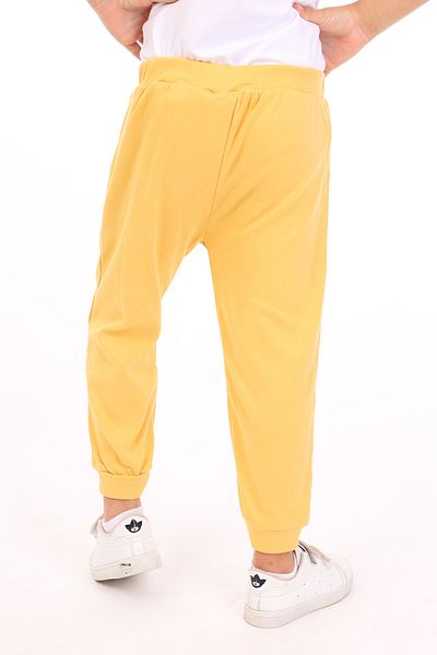 Toontoy Boy's Embroidered Sweatpants - Two Side Pocket Detail