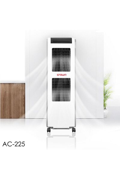 CROWNLINE Mobile Evaporative Air Cooler AC 225 White