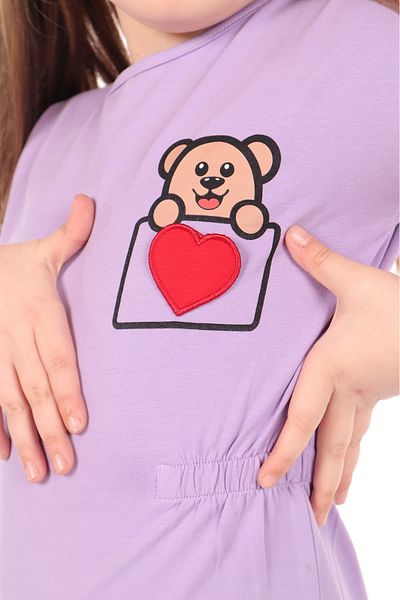 Toontoy Embroidery Detailed Dress for Baby Girl