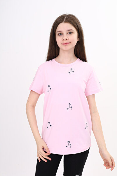 Toontoy Μπλουζάκι για κορίτσια Palm με τύπωμα