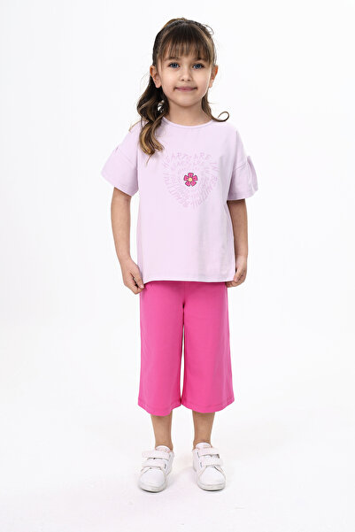 Toontoy Σετ Καπριλί για κορίτσια με γραμμένη καρδιά με τύπωμα