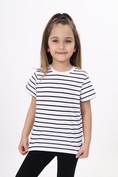 Toontoy Unisex Striped T-Shirt for Children