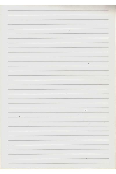 Alex Schoeller Lined Notepad - 40 Sheets, 60/Gms