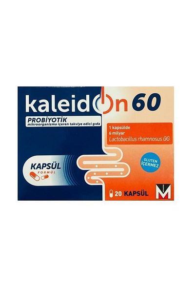 Kaleidon 60 Mg 20 Capsules