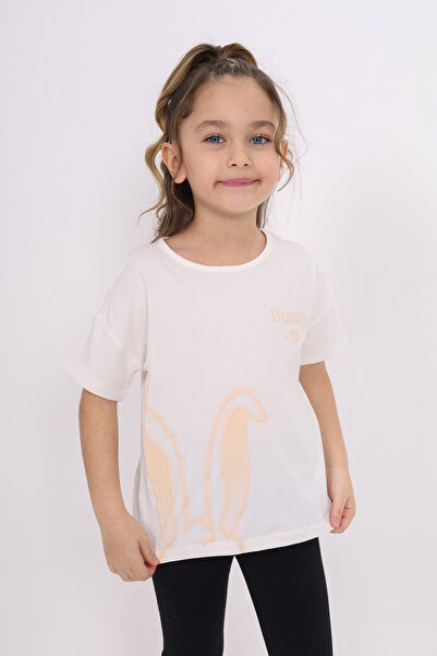 Toontoy Μπλουζάκι για κορίτσια Bunny με τύπωμα