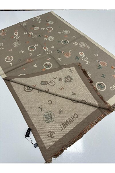 Lady colour Kışlık Yün İpek Premium Çift Taraflı Omuz ESR0305