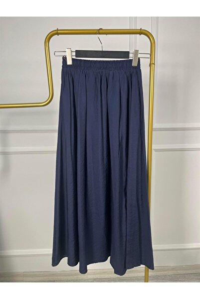 MODA 5036 Beli Lastikli Gizli Cepli Ten sel Etek