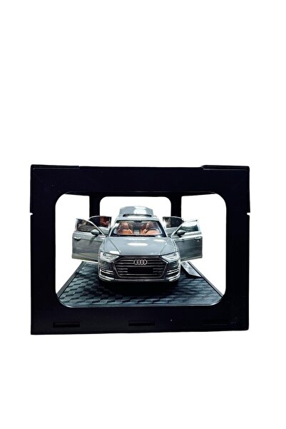 Can Ali Toys 1:24 Metal Model Koleksiyon Araba Audi A8 Gri 21 CM CZ150B
